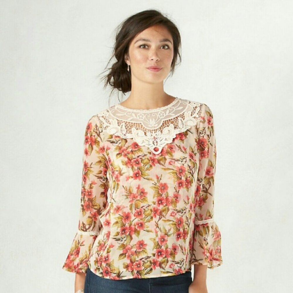 Disney's Snow White  Lace Peasant LC Lauren Conrad XS nwt